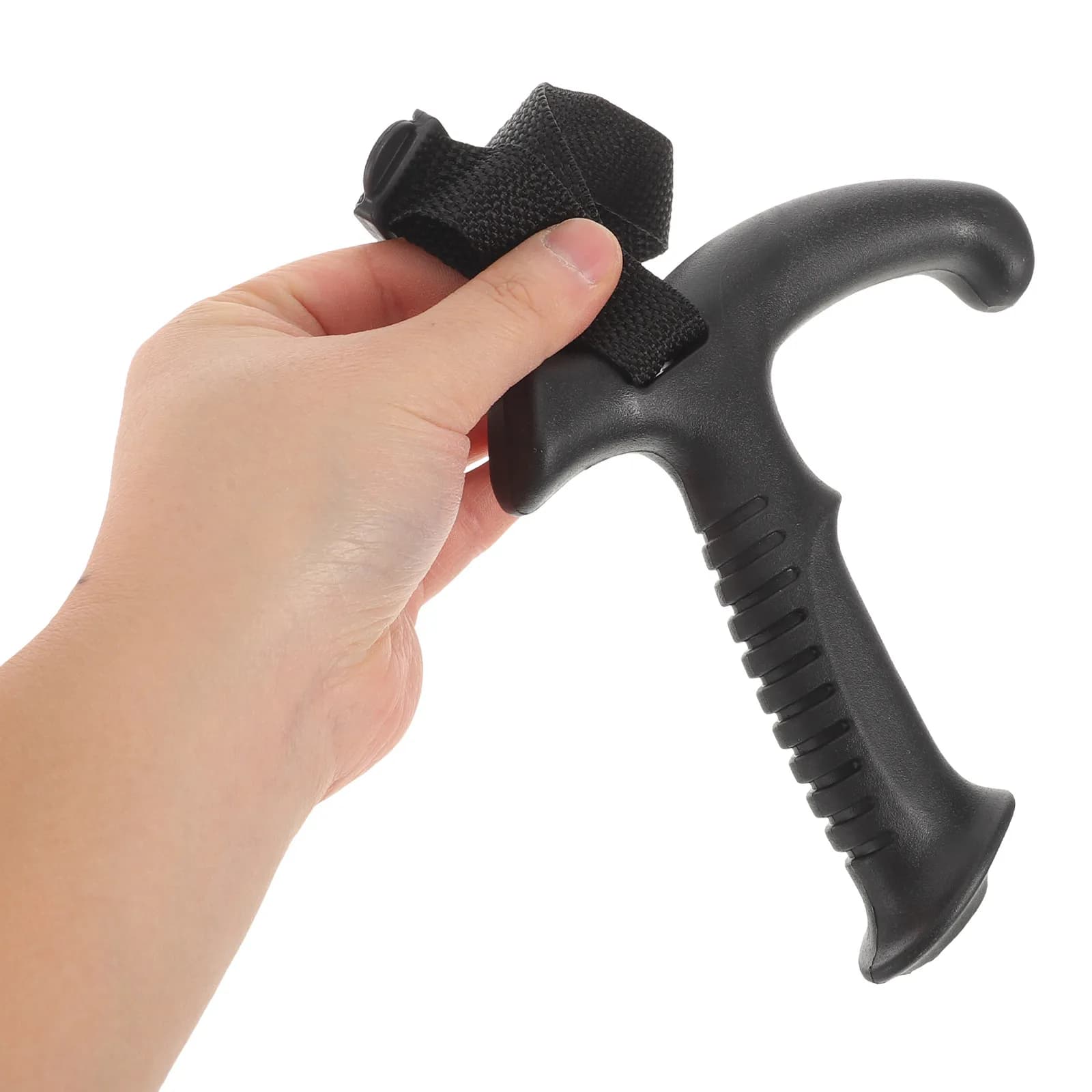 Set di 5 Impugnature Ergonomiche a T di Ricambio per Bastoncini da Trekking con Cinturino da Polso, Tubo da 16 mm per Bastoni da Escursionismo e Alpinismo
