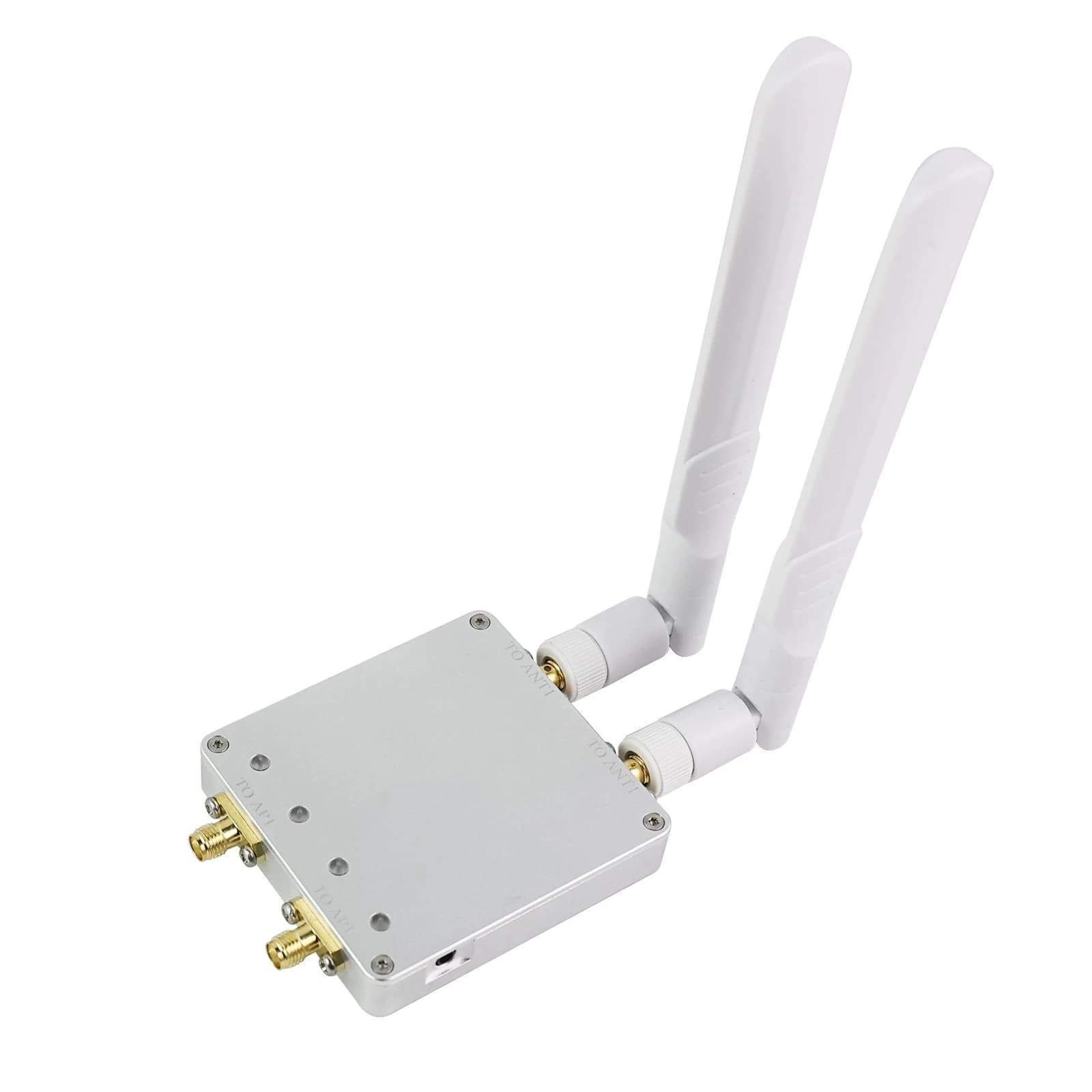 Amplificatore di Segnale WiFi Dual Band 2.4G 5.8G, Ripetitore Wireless Bidirezionale a Lungo Raggio per Router
