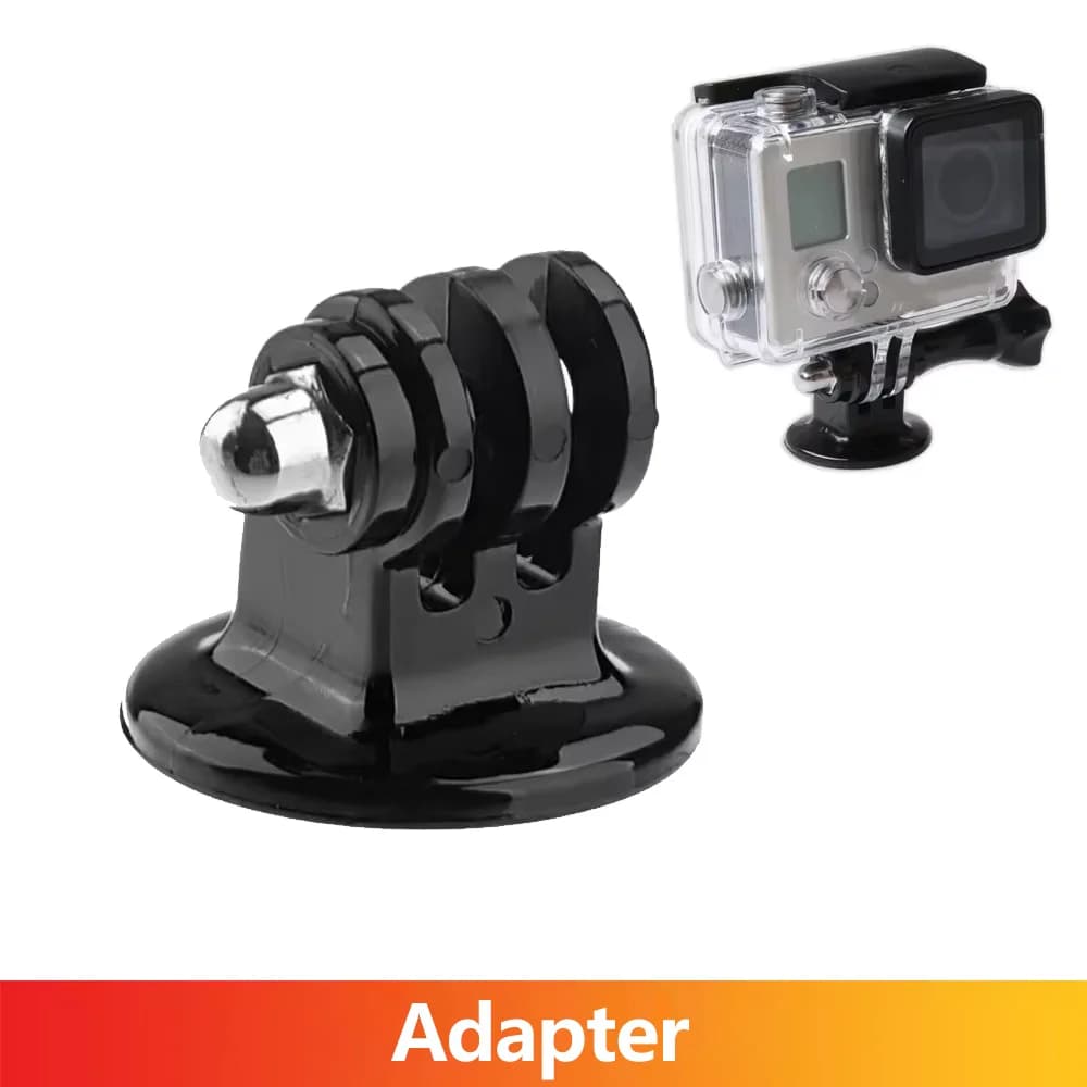 Adattatore Base Treppiede per Selfie Stick, Supporto per GoPro Hero 13 12 11 10 9 8 7, SJCAM, Insta360, AKASO, DJI Osmo Action Camera e Accessori