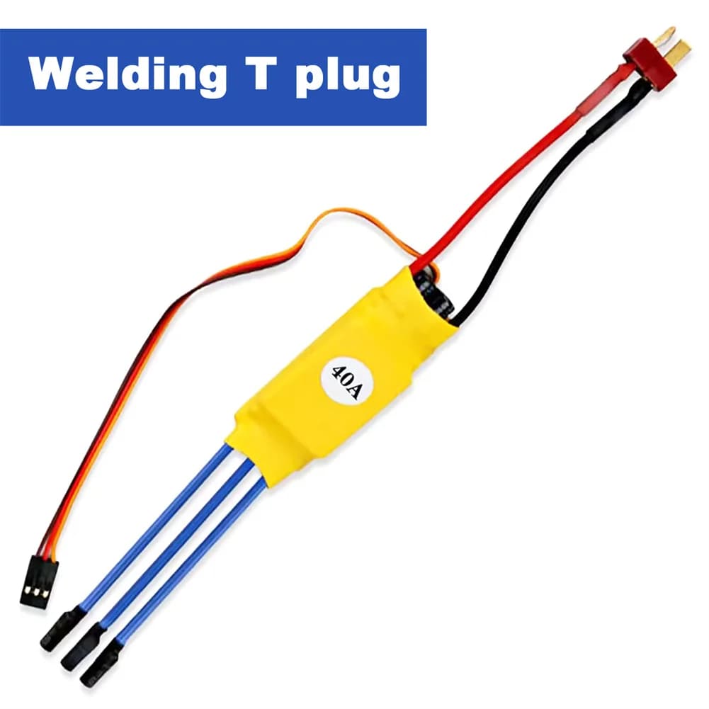 40AMP ESC 40a ESC 4s ESC per aereo RC FPV ala elicottero RC con BEC 5v2a