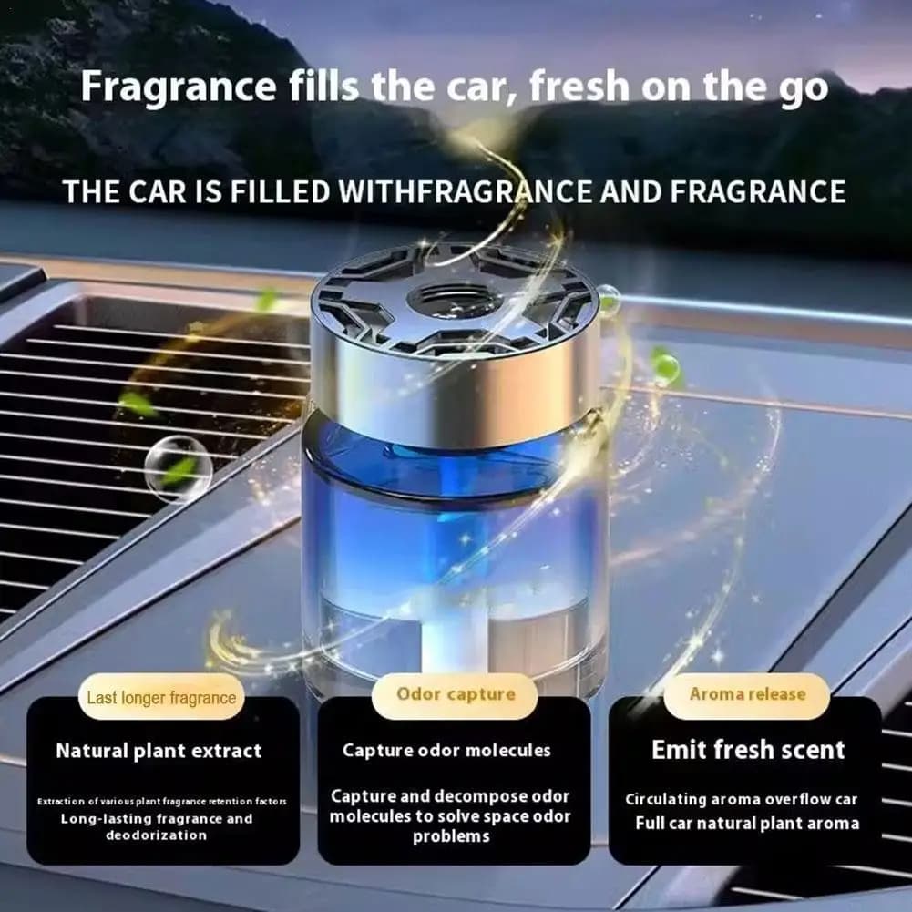 Deodorante per auto Profumo floreale naturale Fragranza a lunga durata Aromaterapia Eliminatore di odori per l'arredamento del soggiorno della casa dell'auto