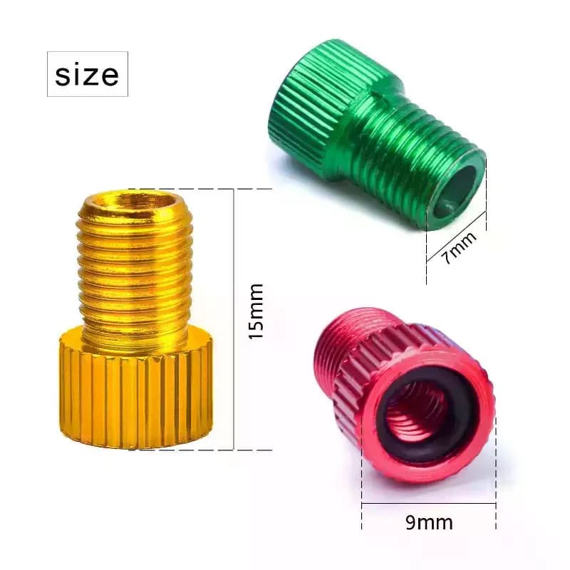 20 Pezzi Adattatore Valvola Bici da Presta a Schrader, Convertitore F/V a A/V, Adattatore Ugello Pompa Gonfiaggio Pneumatici Bici