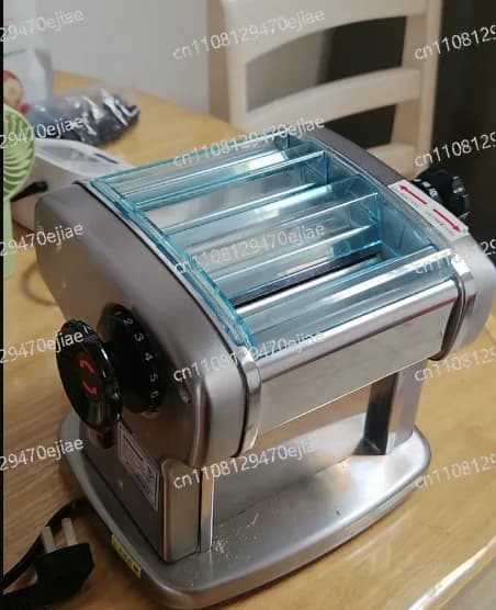 FKM150-1 Macchina Elettrica per Pasta e Pressa per Ravioli - Macchina Automatica in Acciaio Inox per Pasta Fatta in Casa, Multifunzione