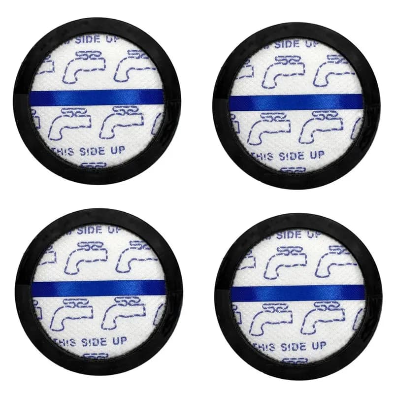A02V-Durable Washable HEPA Filter Core 4PCS For Midea P6/P7 Max/P7 Flex/P91/Q8 Vacuum Cleaner Replacement Parts