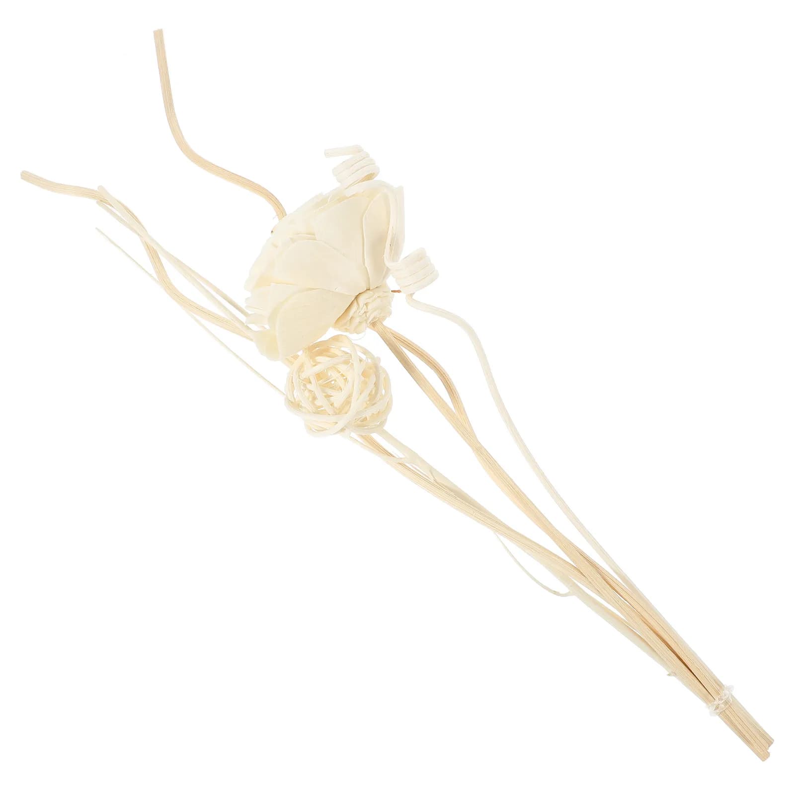 1Set Elegant Dried Flower Diffuser Sticks Replacement for Rattan Aromatherapy Diffusers Kitchen Desk Bedroom Decorative Scent