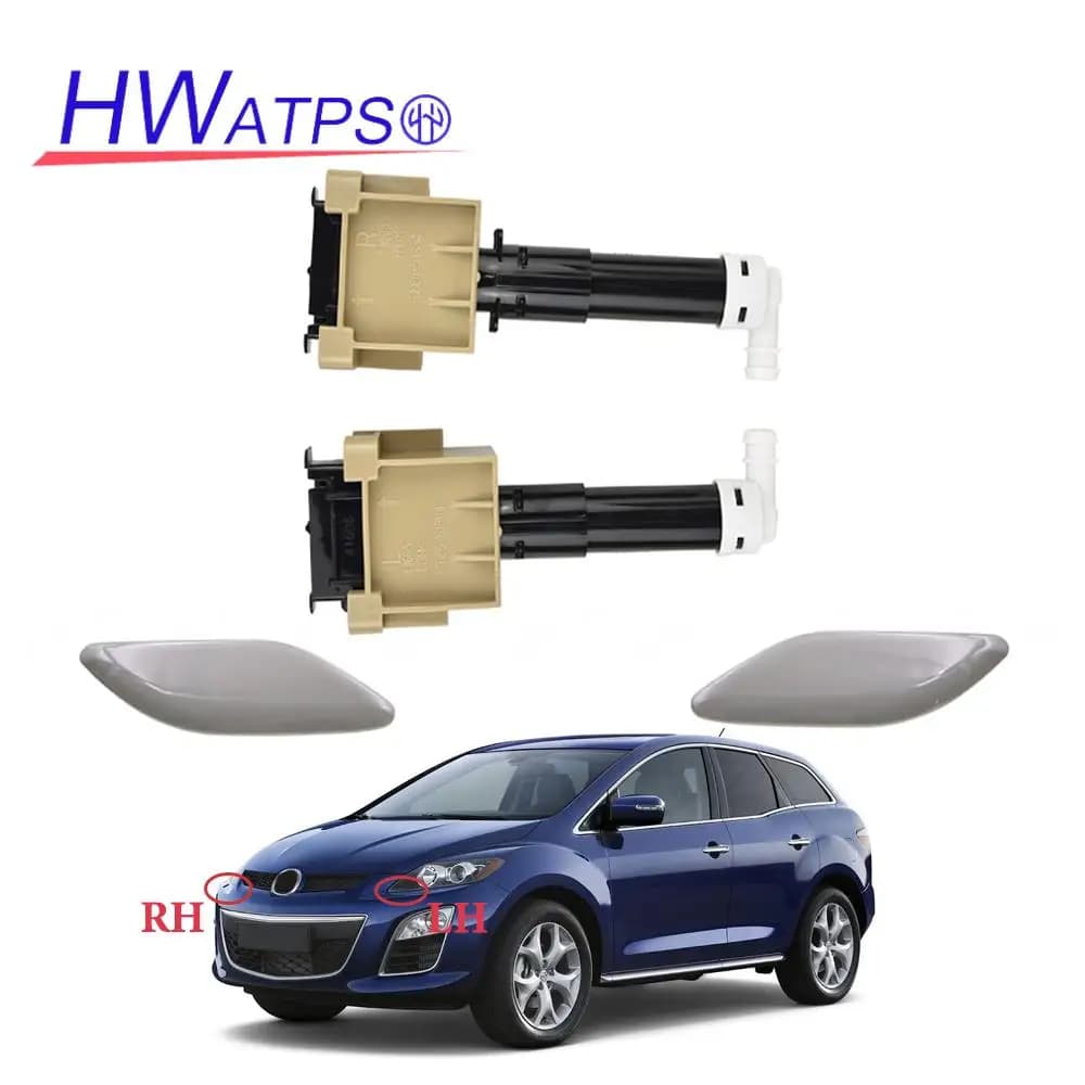 Per Mazda CX-7 2006 2007 2008 2009 2010 2011 2012 Faro Ugello Lavaggio Jet Copertura EH 665182 YA EH 665182 XA EH66518G1 EH66518H1