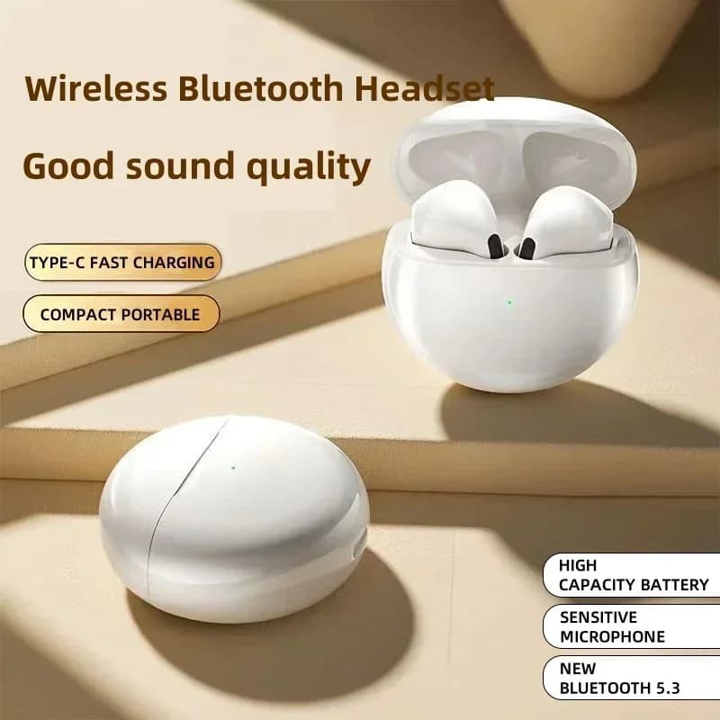 Cuffie Bluetooth wireless Tws Cuffie stereo per musica sportiva Touch Control Mini auricolari Bluetooth per tutti gli smartphone