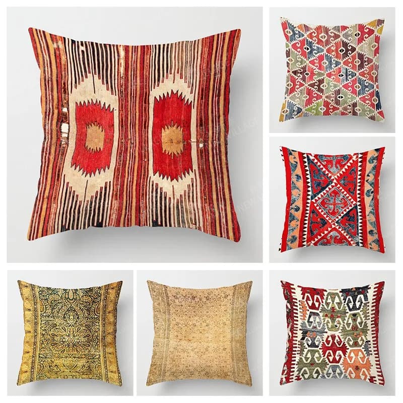 Fall home decor autumn living room throw pillow cover sofa boho Cushion cover 45x45cm 45*45 50*50 60x60cm 40*40cm 35x35 Morocco