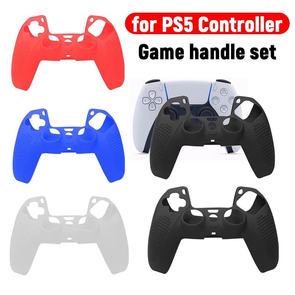 Custodia Protettiva in Silicone Antiscivolo per Accessori Controller Wireless