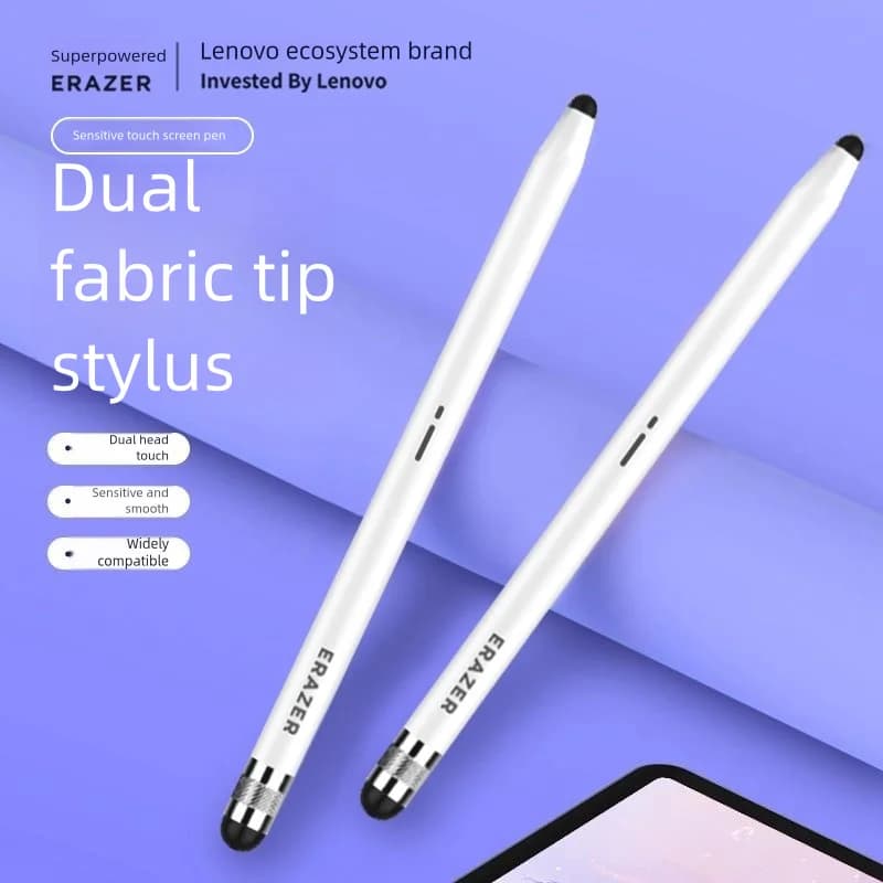 Lenovo ERAZER29 Stylus Pen For Phones And Tablets Ipad Universal For Android IOS Writing And Drawing 2tips Stylus Touch Pen