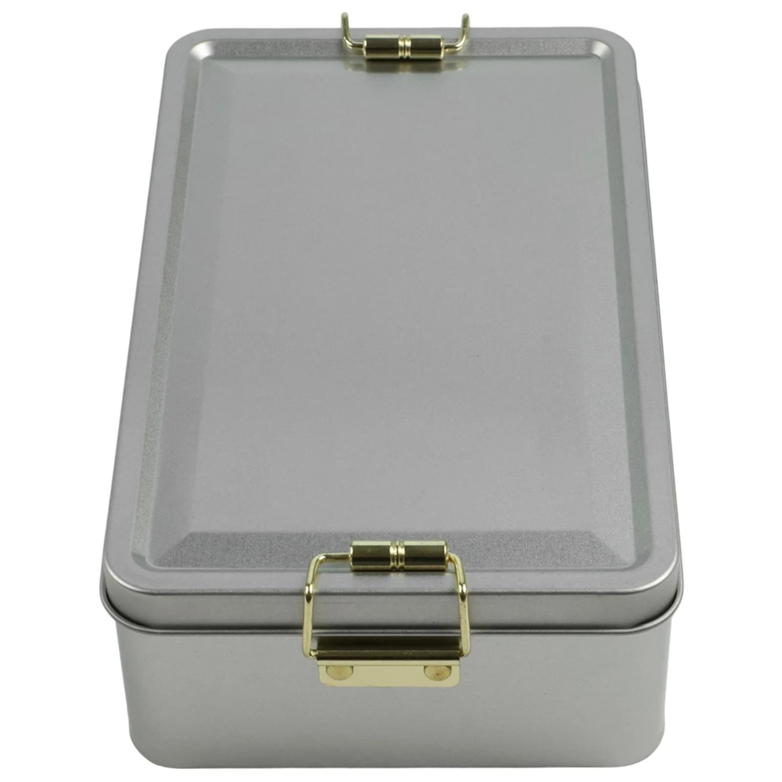 METAL STORAGE TIN RECTANGULAR WITH LID TINPLATE CONTAINER FOR COOKIES TEA AND SNOWFLAKE PASTRIES REUSABLE STORAGE SOLUTION
