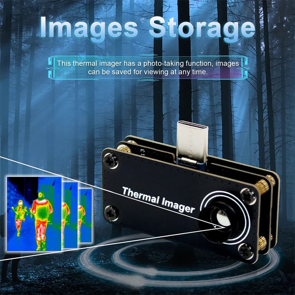 Termocamera a Infrarossi USB Type-C Mini -20°C ℃ ~1000 ℃ Termometro a infrarossi per smartphone Android
