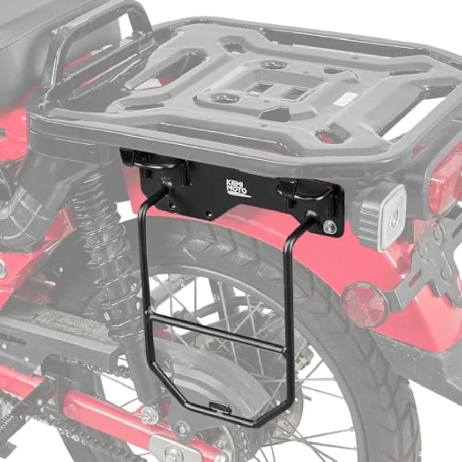 Portapacchi laterale compatibile con CT125 Trail 125 Hunter Cub 20212025 Portapacchi Portapacchi laterale per viaggi motociclisti migliorati C