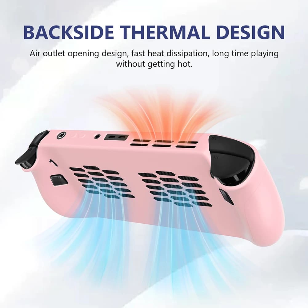 Custodia in Silicone Antiurto per Console di Gioco Portatile, Protezione Antigraffio per Legion Go S