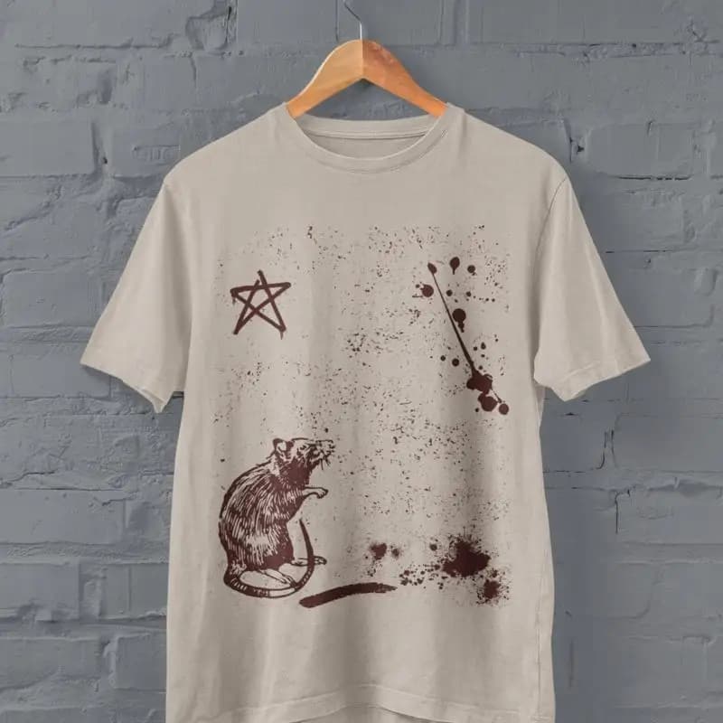 Rat T Shirt Lover S Graffiti Grunge Clothing Alt Satanic Alternative Art Pastel Goth