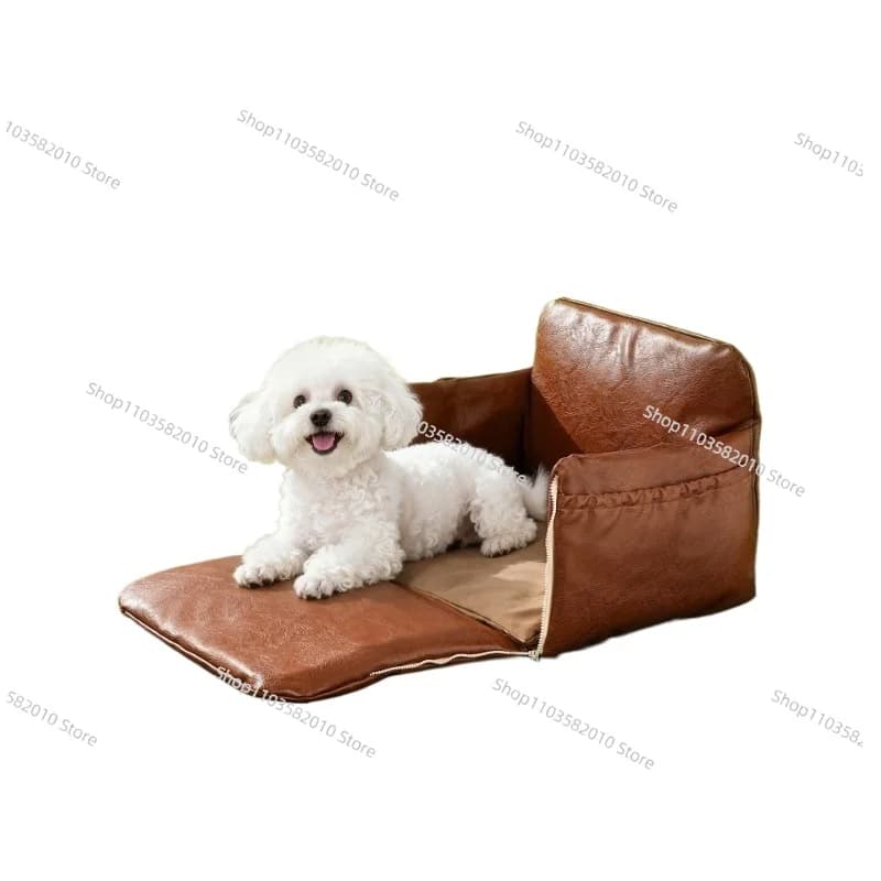 Car Dog Cover - Pet Leather Covers, Anti-Spor and Comfortable for Travel