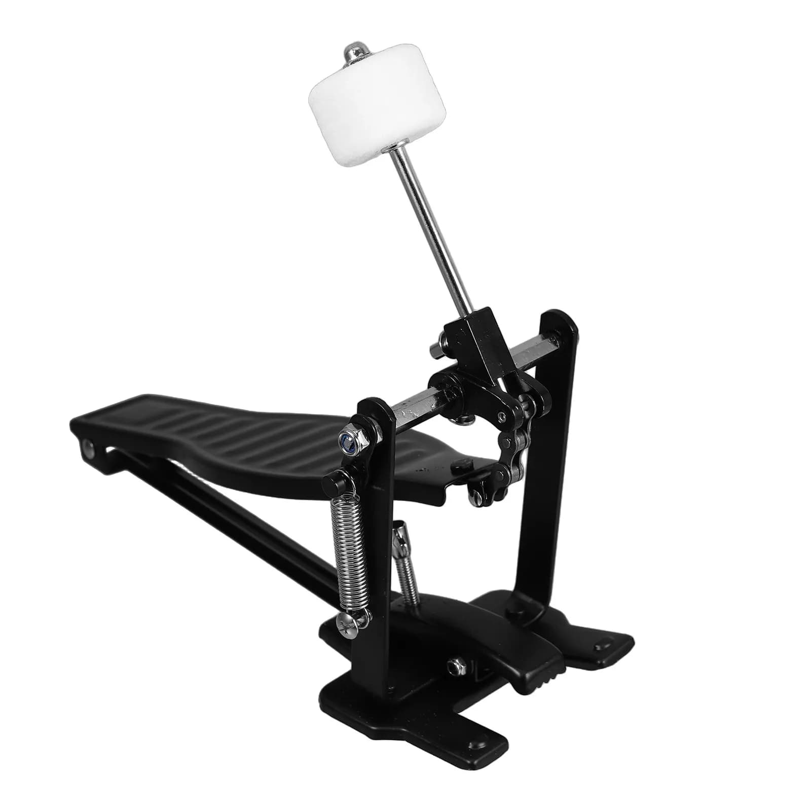 Kit Pedale Doppio per Batteria con Accessori e Bacchette per Kick Drum