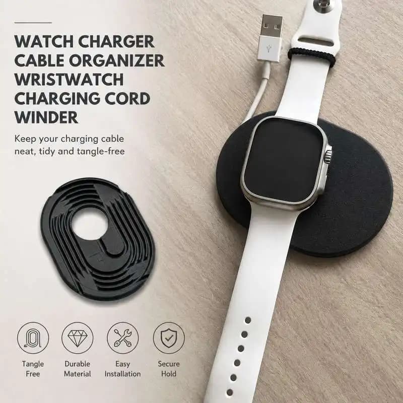 Smart Watch Charging Cable Keeper Desktop Cord Arrangement Wrist Charger Wire Storage Rack