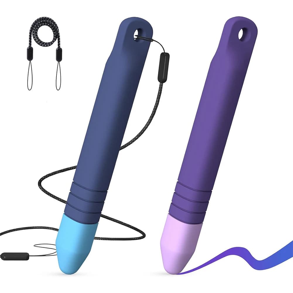 Penne stilo per bambini con penna stilo per Tablet massaggiagengive matita per penna stilo facile da impugnare per iPad Air Mini Pro per Amazon Fire Kids