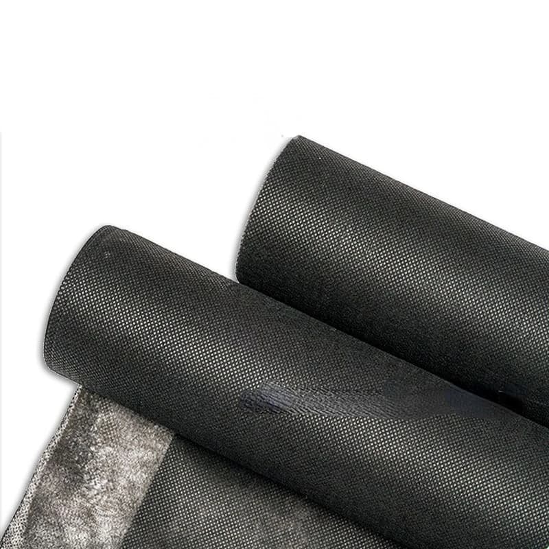 50cm*15m Black Non-woven Fabric Geotextile Gardening Fabric Weed-proof Cloth Weeding Nonwoven Fabric for DIY Sewing