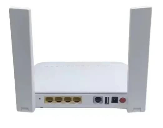 F6610M XGPON ONU ONT FTTH Modem Router WiFi 6 Dual Band con Antenna 5dBi, 4GE 1TEL USB AX3000, Firmware Inglese, Apparecchiatura per Fibra Ottica