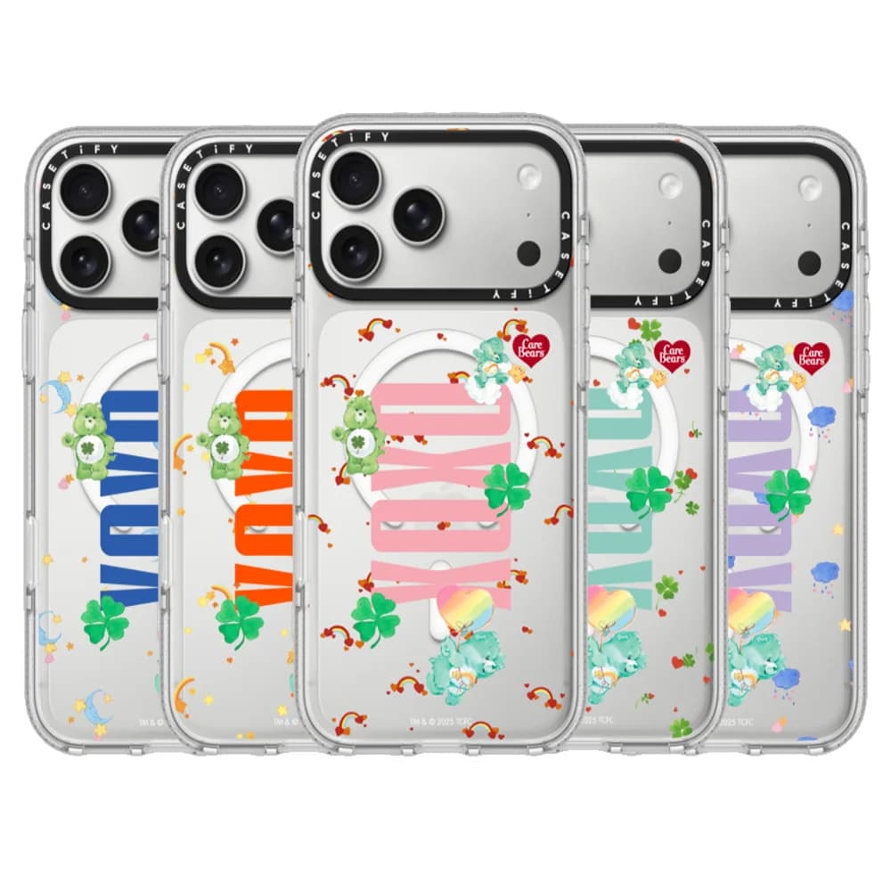 CASETiFY Care Bears Cartoon Series Magnetic Drop-proof Case for iPhone 13 14 15 17 16 Pro Max Air 15 16 Plus Protect Cover