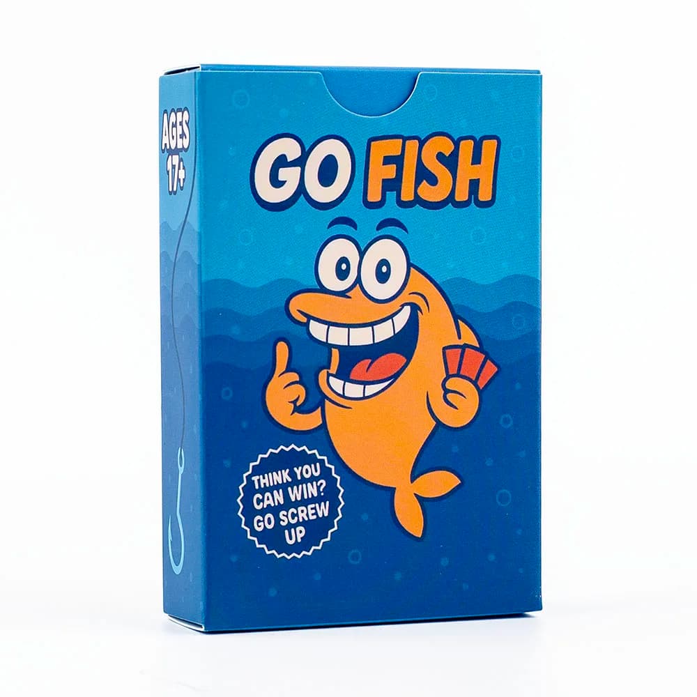 Gioco di Carte Go Fish con un Tocco Speciale, Regalo Divertente e Gag, Gioco da Tavolo per Interazione Familiare e Feste per Amici e Adulti