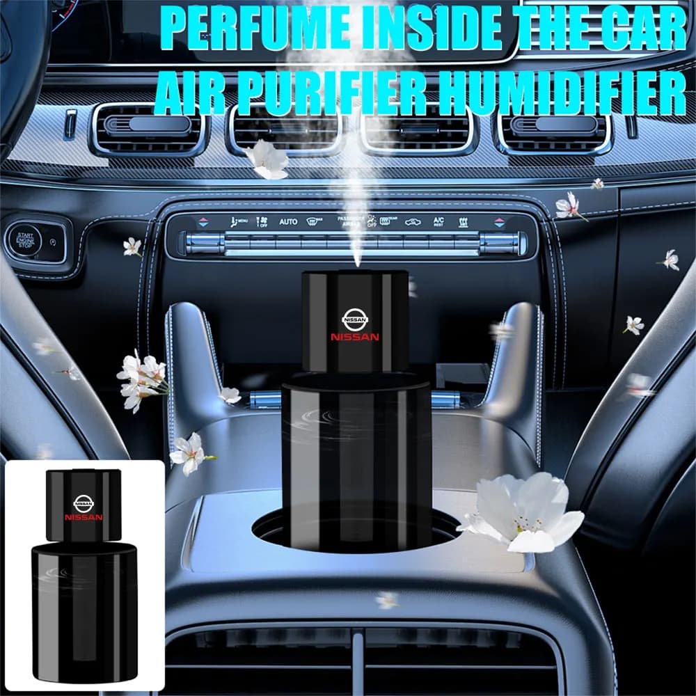 Five Flavors of Glass Car Air Freshener Car Aromatherapy Car Humidifier Valve Cap for Nissan Nismo J10 Juke Pulsar Sentra Altima