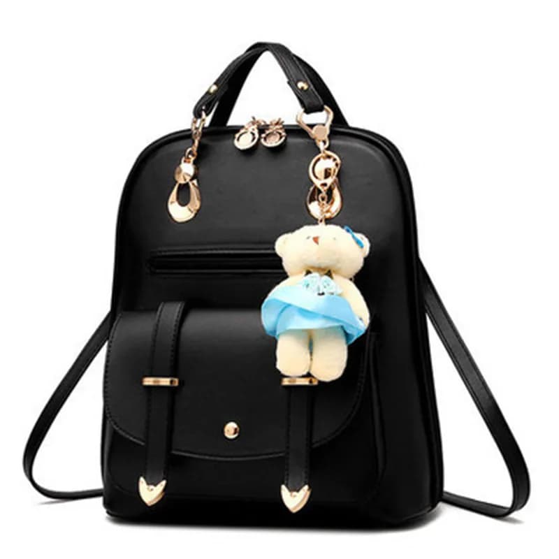 Borsa femminile Nuove borse di lusso Borse da donna Designer Moda Donna Zaino in pelle Pu Studente Zaino casual Borse a vento universitarie