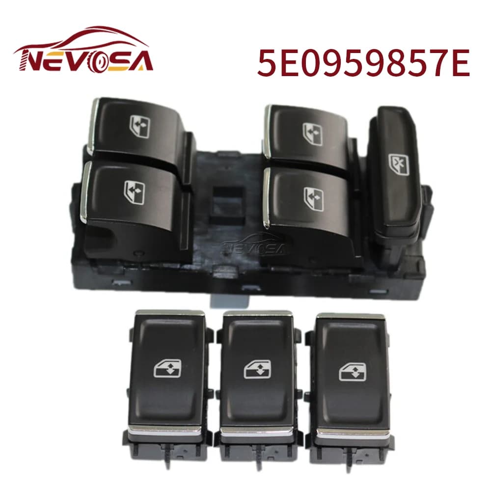 5 e0959857 per Skoda Octavia 2013-2017 pulsante alzacristalli elettrico finestra principale interruttore Conytrol 5 e0 959 857 ricambi auto