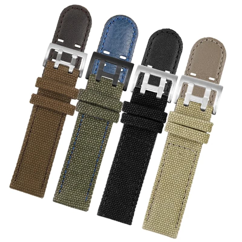 Cinturino sportivo in tela di nylon per Hamilton Khaki Field Watch H70605993 H69439931 Series Cinturino per orologio da uomo 20mm 22mm