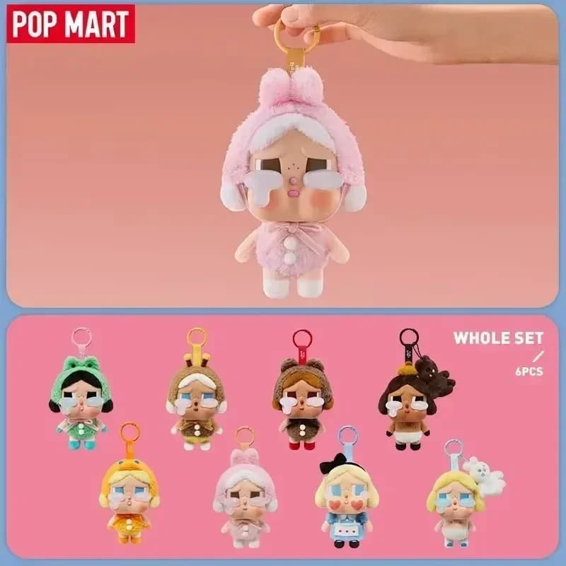 POP MART CRYBABY 'Crying Again' Series Vinyl Mystery Box Anime Action Figure Collectible Desktop Ornament Doll Toy for Fans
