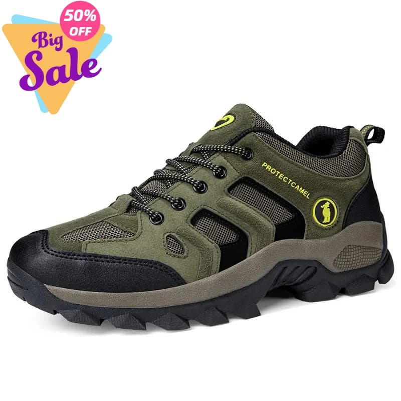 Scarponi Tattici da Uomo Estate 2026 Traspiranti per Escursionismo e Alpinismo Outdoor, Scarpe Sportive Off-Road Paul Camel