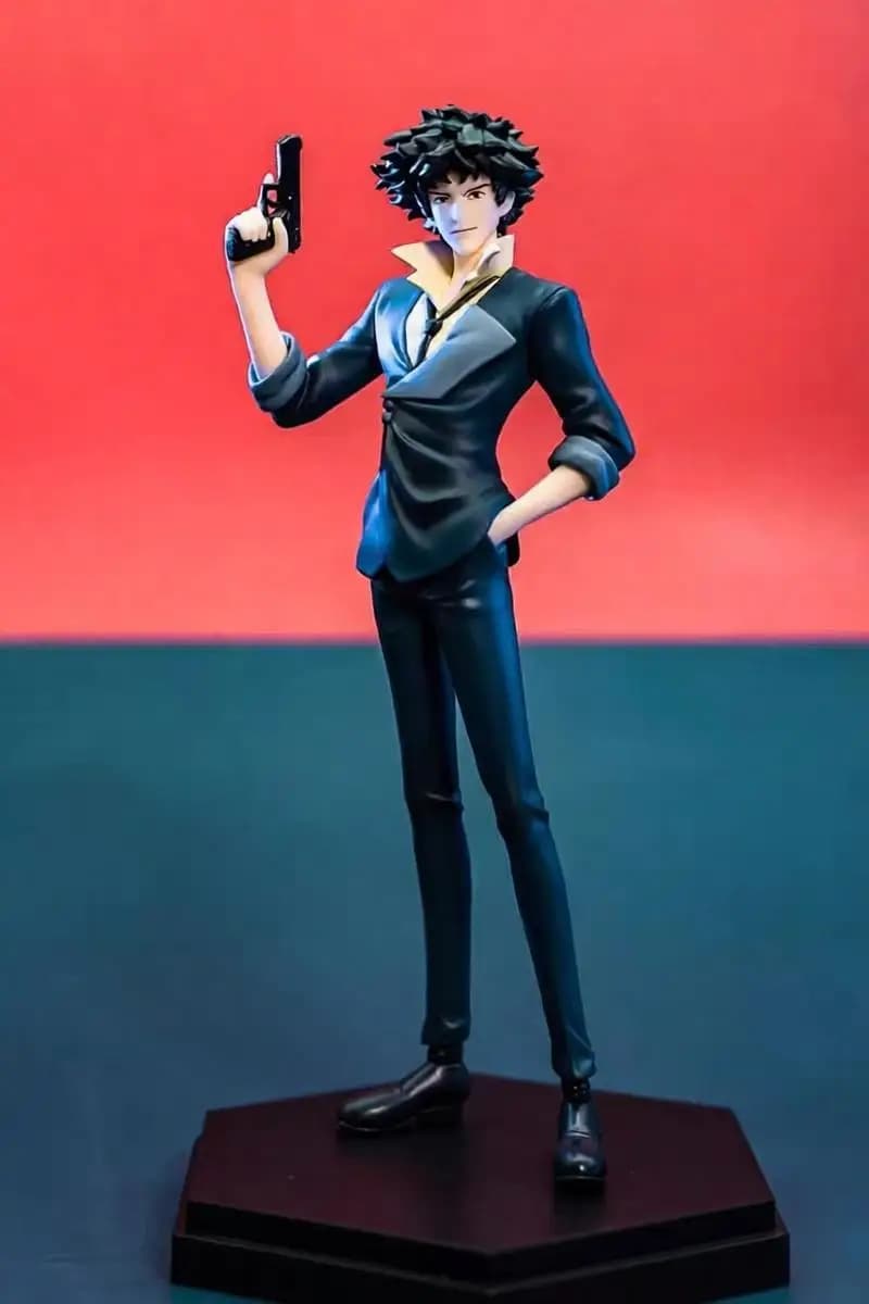 Original Cowboy Bebop Anime Spike Spiegel POP UP PARADE Action Figurine Toys PVC Model Figuarts Collection
