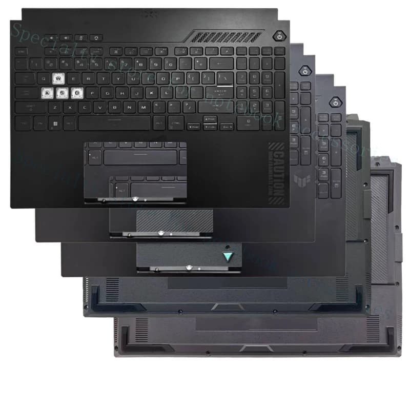 Poggiapolsi con tastiera/scocca inferiore A+ per ASUS TUF Gaming A15 F15 FX507 FA507 (2023)