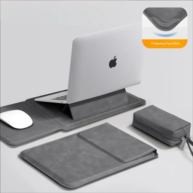 Custodia per laptop 13 14 15 15.6 16 pollici per Huawei HP DELL, borsa per MacBook Air Pro 13 13.6 M4, custodia per notebook con supporto, per uomo e donna