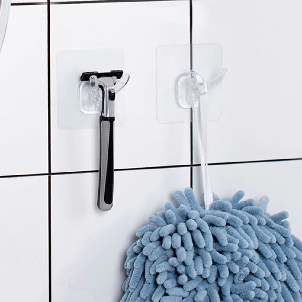 Gancio per rasoio adesivo Portaoggetti per ripiano per rasoio da barba per organizer da cucina per bagno 2030