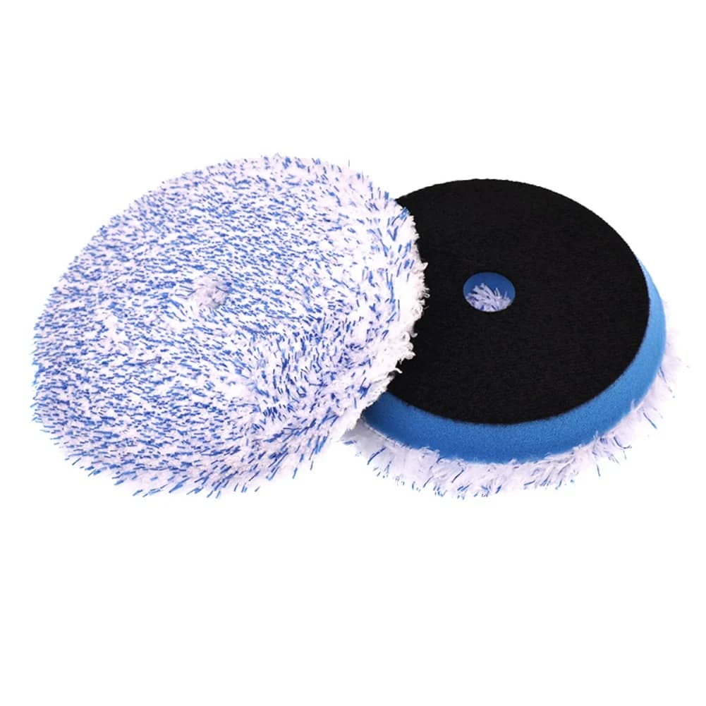 Tamponi in Microfibra per Lucidatura Auto, Progettati per una Forte Adesione e Trattamento Sicuro della Vernice, per Lucidatura, Ceratura e Pulizia
