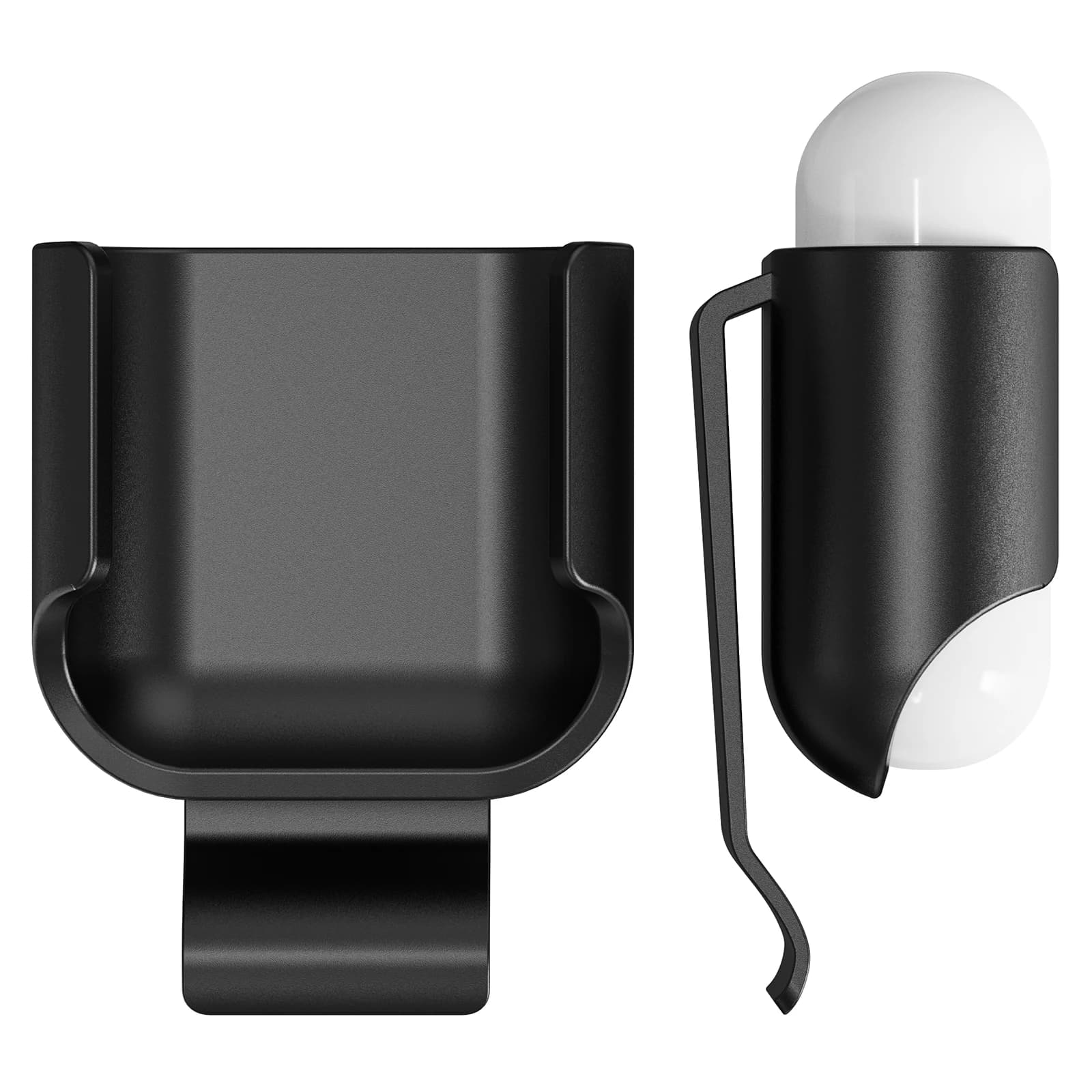 Custodia per auricolari Geekria confezione da 2 custodia per Clip da cintura ultraleggera, compatibile con Apple AirPod, AirPod 2 True Wireless Earbuds