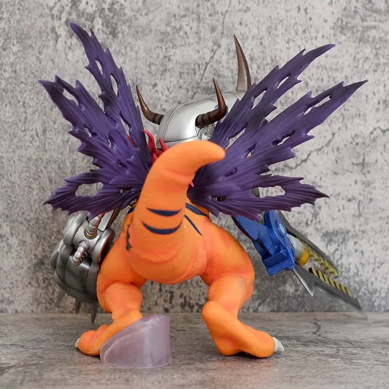 26CM Anime Digimon Adventure Metal Greymon Action figure giocattolo modello regalo