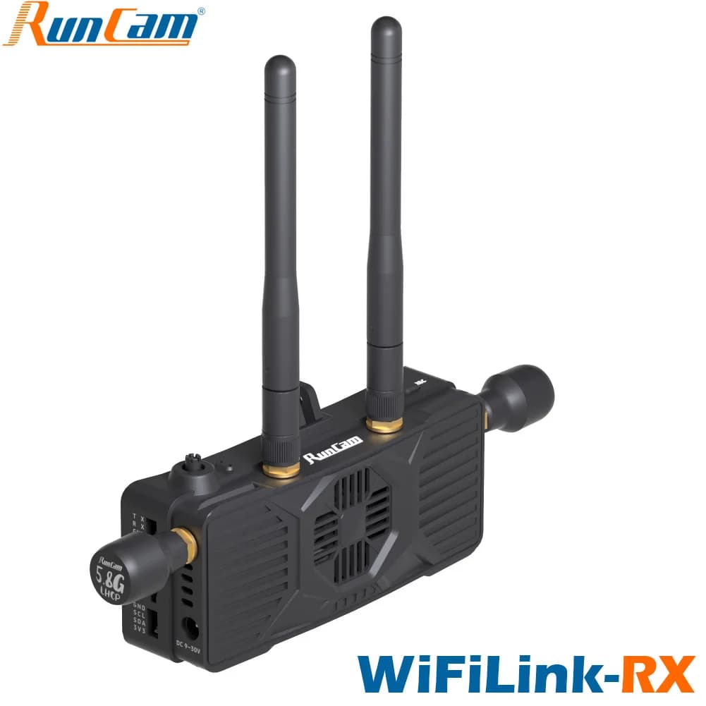 RunCam Wireless WiFiLink RX WiFiLink RX Digital HD FPV Transmitter Based on OpenIPC /Ruby with FPV 1080P 720PCamera for RC Drone