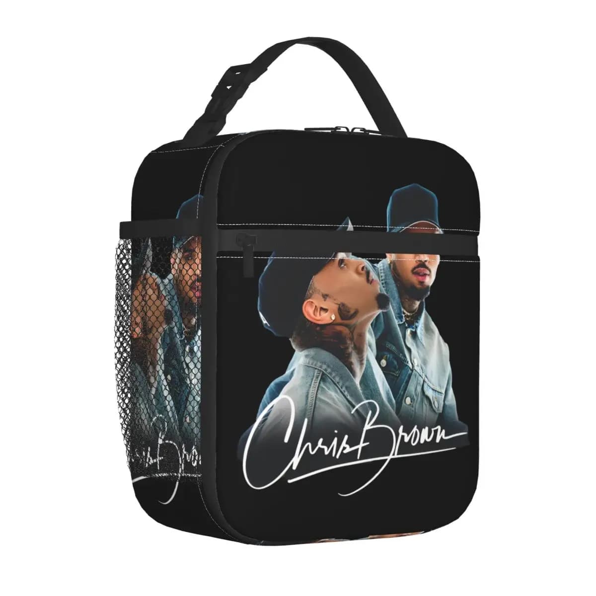 Lunch Box Chris Brown Merch Storage Food Box Multifunzione Cooler Lunch Box termico per la scuola