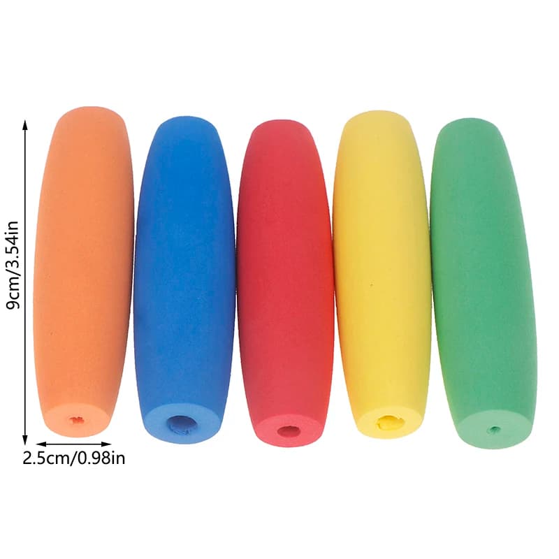 Set di 5 manici ergonomici per uncinetto, comodi e multi-misura, accessori per uncinetti da 2mm-8mm