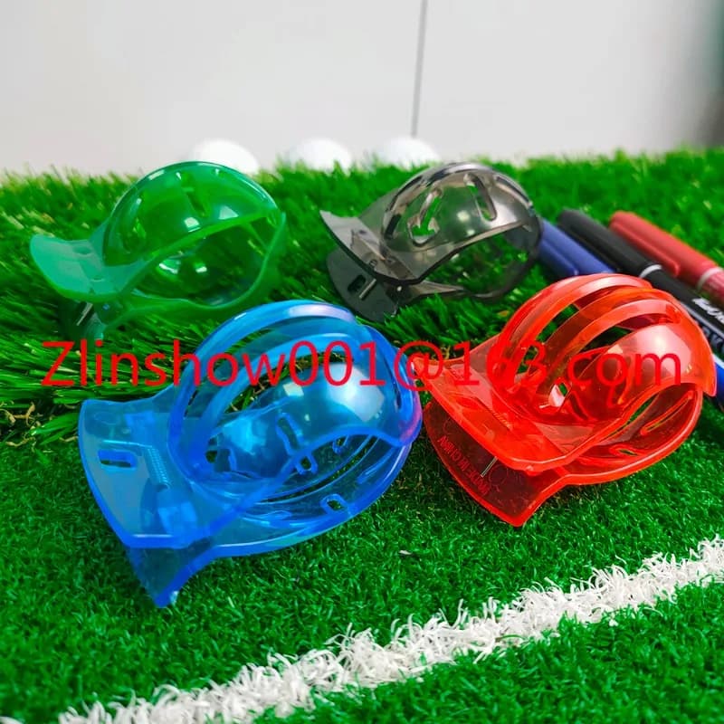 Strumento di allineamento per tracciatore con clip per palline da golf di nuovo design con indicatore di fodera e ausili per l'allenamento Strumento per il disegno di palline da golf