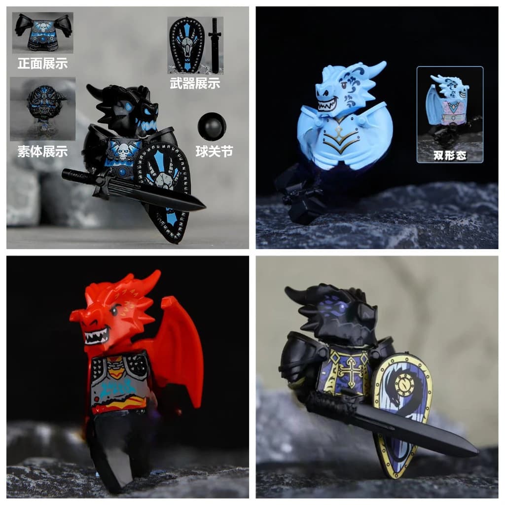 Non morti Dungeons & Dragons Blocks Figure Minifigure giocattolo