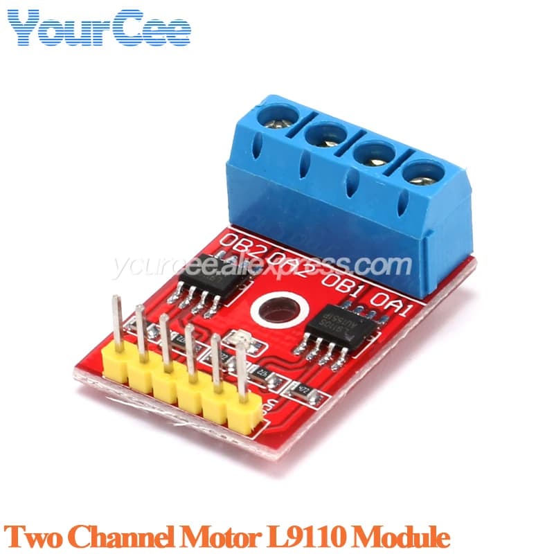 5 pz/1 pz L9110 L9110S Two Channel Driver Module DC H Bridge Edge 2.5-12 V for Arduino