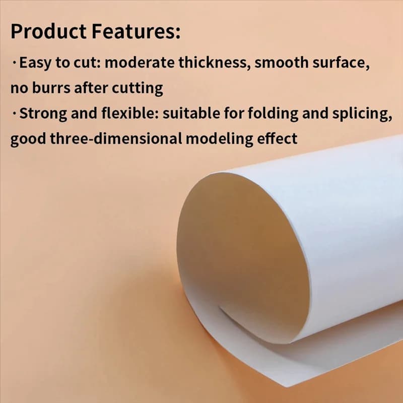 Efficiente carta per carte A4 con superficie liscia da 25 pezzi per Bambu Lab H2D per stampante 3D Carta Kraft per incisione laser