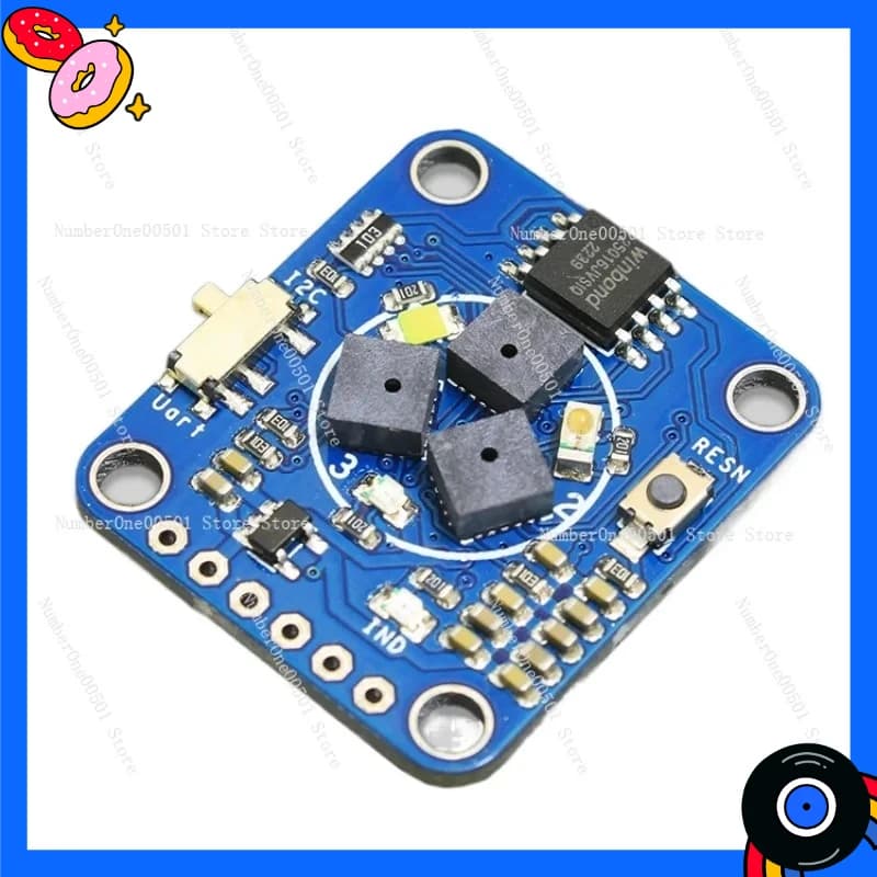 AS7265x AS72651 AS72652 AS72653 18-channel spectral sensor module Triad spectroscopy for Arduino STM32