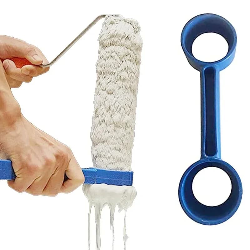 1PC manicotto per pulizia strumento per pittura murale rullo protettore detergente strumento super facile da pulire rullo per vernice detergente per spazzole rotanti