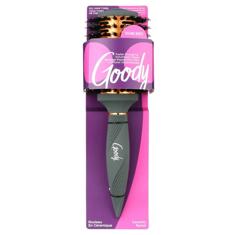 Brush Round Heat 101 for Hair, Styling Tool for Voluminous Waves, Ricci and Crespo Control, for All Hair Types, Best Beauty Product